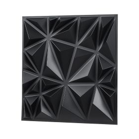 3D Wall Panels, 33-Pack 11.81 x 11.81 in PVC Modern Art Minimalist Diamond Tiles, 32 Sq.Ft Coverage Accent Wall Panel, Interior Home Decor for Ceiling
