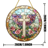 CIFbuy Large Acrylic Cross Window Hanging for Home Decor Religious Gift Church Wedding Baptism (TikTok, temu pick-up service)