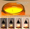 Modern Candle Warmer Lamp with Timer, Dimmable Candle Lamp Warmer, Men Women for Birthday Gifts, Valentines Day Gifts, Black Candle Warmer