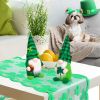St Patricks Day Gnomes Decorations, 2 Pack Gnomes Plush Lucky Green Shamrock Home Table Decor Ornaments for Irish Saint Patrick's Day