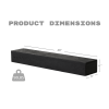 48" Embossed Fireplace Mantel Western Red Cedar Wall-Mounted & Floating Shelf for Home Decor