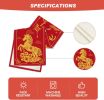 Chinese Zodiac Horse 2026 Happy Lunar New Year Table Runner, Spring Festival Winter Kitchen Dining Table Decoration for Home Party